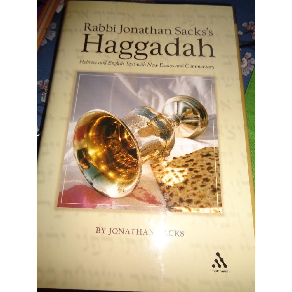 Rabbi Jonathan Sacks's Haggadah by Jonathan Sacks (2006, Hardcover)